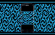 black-and-blue-wallpaper-wallpaper