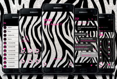 Zebra Glitter