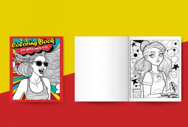 Coloring Book for Girls Ages 8-12