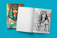Ancient Egyptian Women Adult Coloring Book