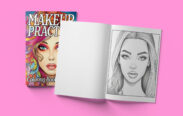 Makeup Practice Coloring Book for Girls