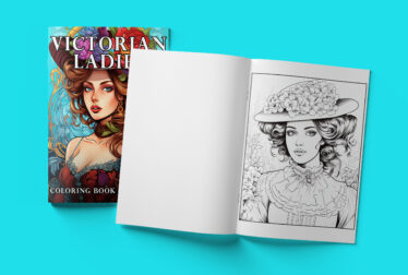 Victorian Ladies Coloring Book for Adults