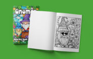 Gnomes Coloring Book for Adults