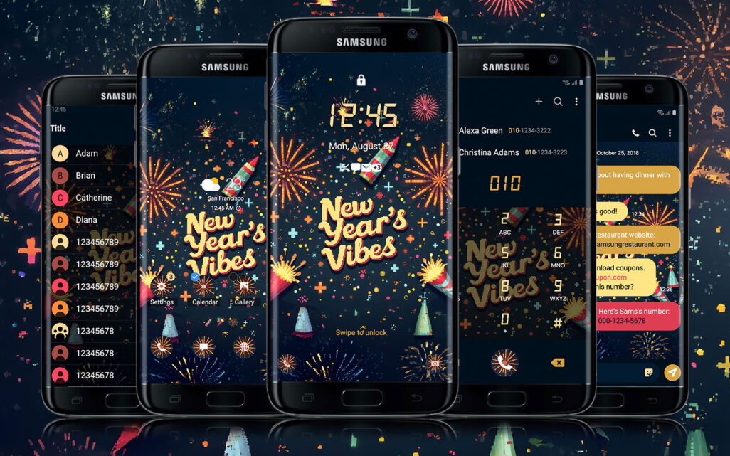 Pixel New Years