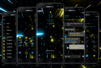 Hyperspace Blue and Yellow