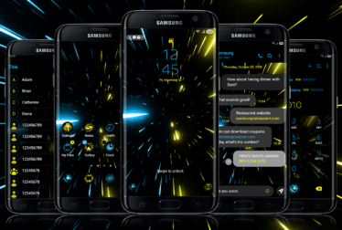 Hyperspace Blue and Yellow