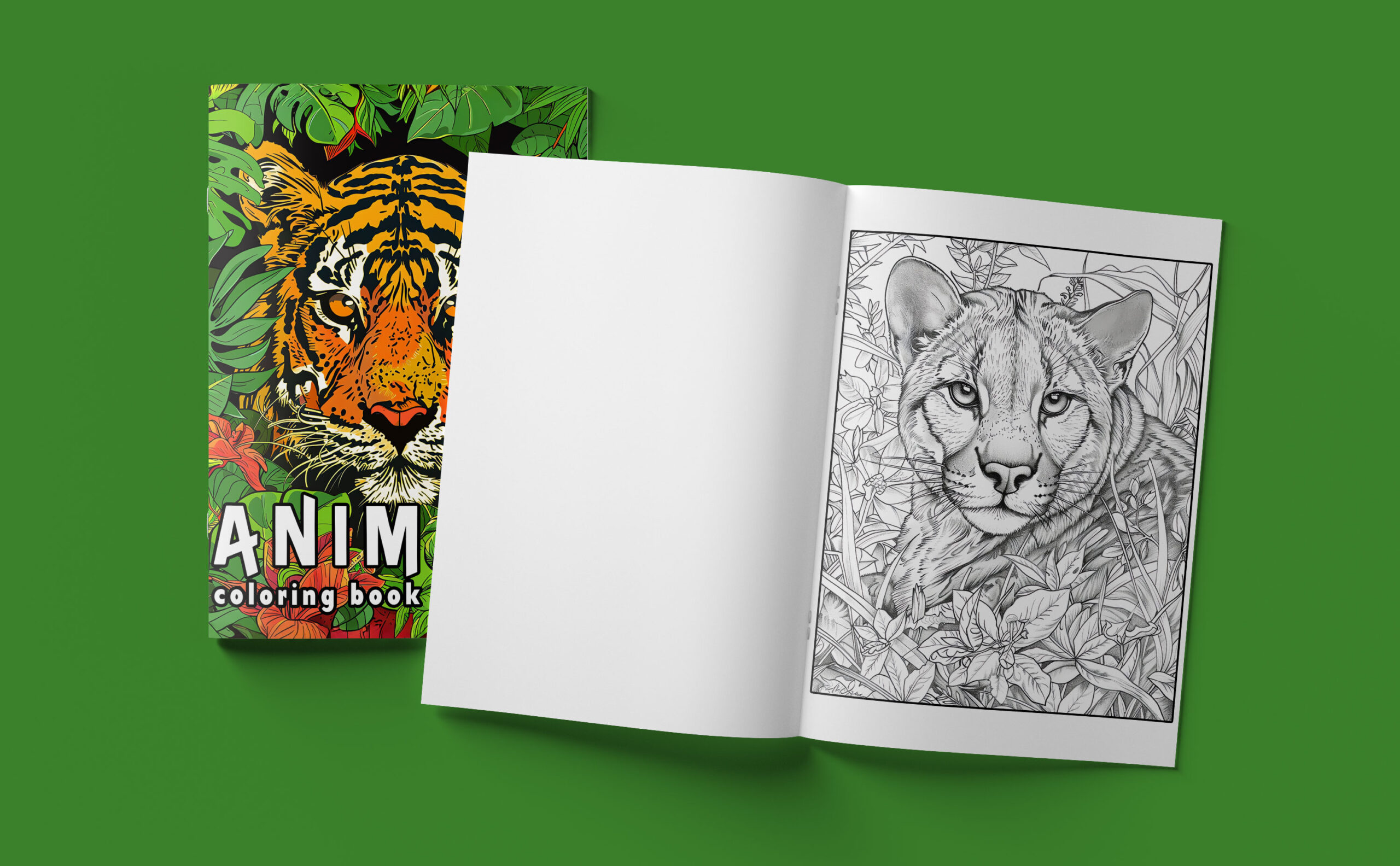 Animals Coloring Book for Adults