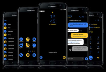 Hot Blue and Yellow Neon