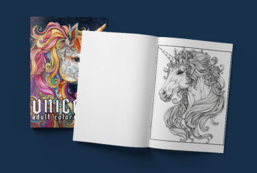 Unicorn Adult Coloring Book