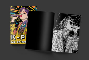K-Pop Coloring Book