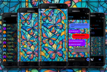 Stained Glass Butterfly